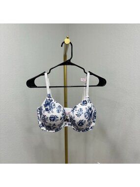 Victoria's Secret Lightly Lined Perfect Floral Padded Bra Womens Size 34DDD NEW